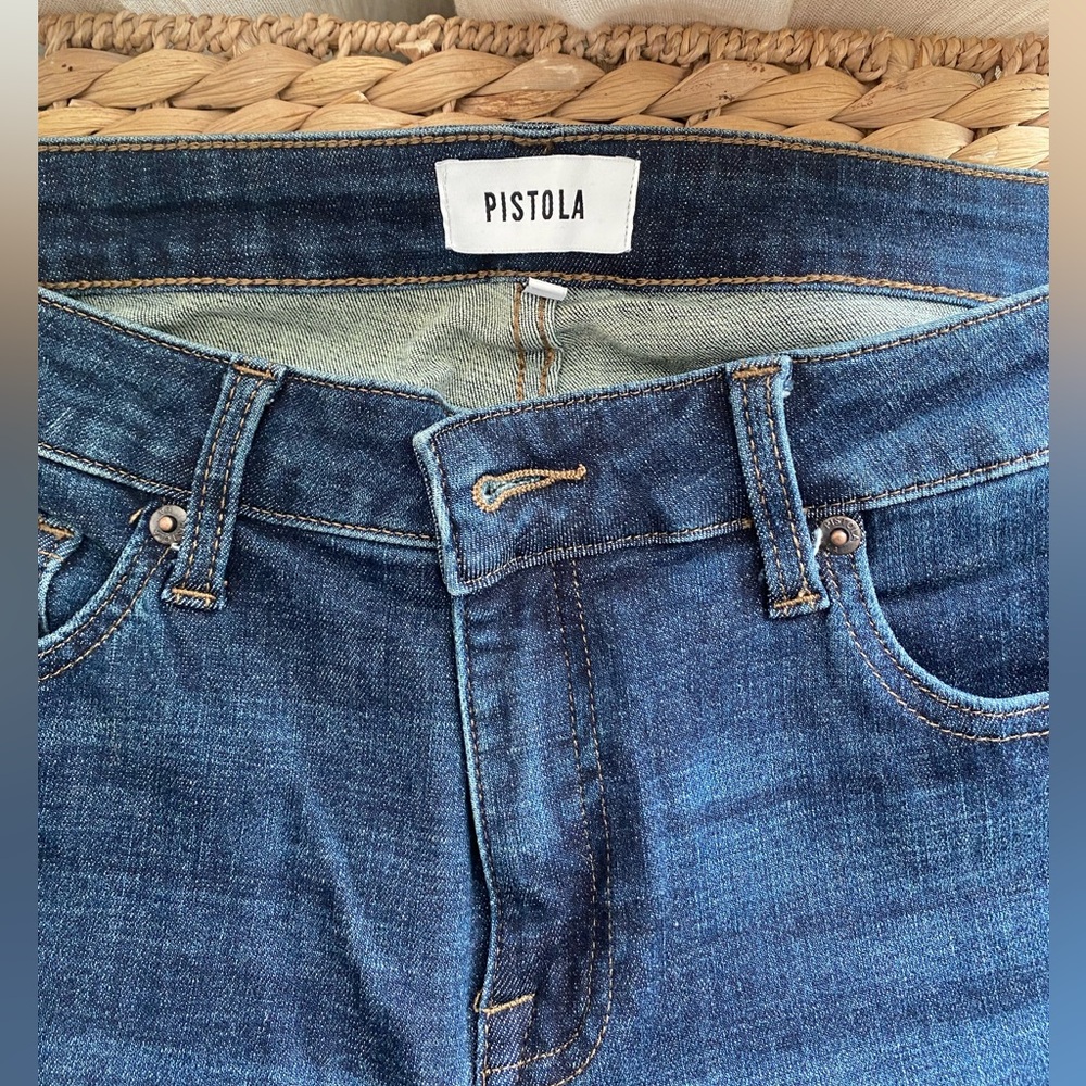 Pistola Size 30 Medium-Dark Wash Skinny Jeans